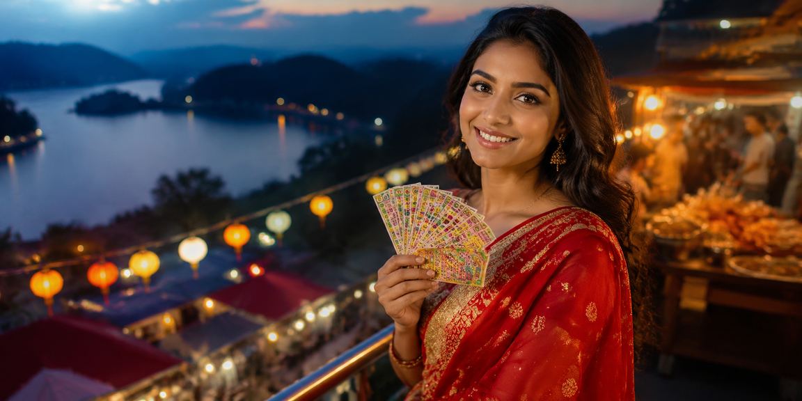রাঙামাটির রাতের বাজারে লটারি গেম cd 44 মোবাইল